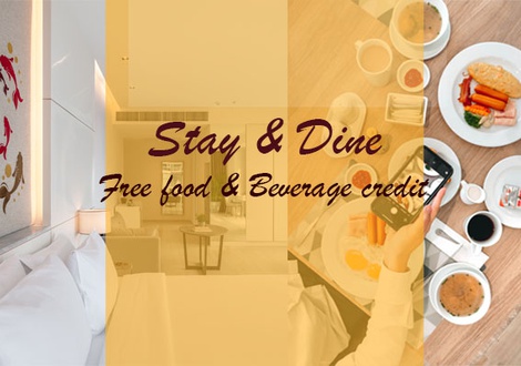 Stay & Dine Offer - FREE! Food & Beverage Credit  ジャスミンシティーホテル en バンコク