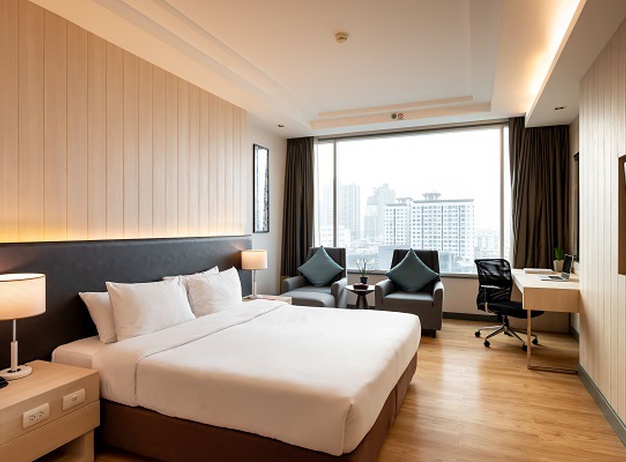 デラックスルーム Resort Hotel ジャスミンリゾートホテル en バンコク